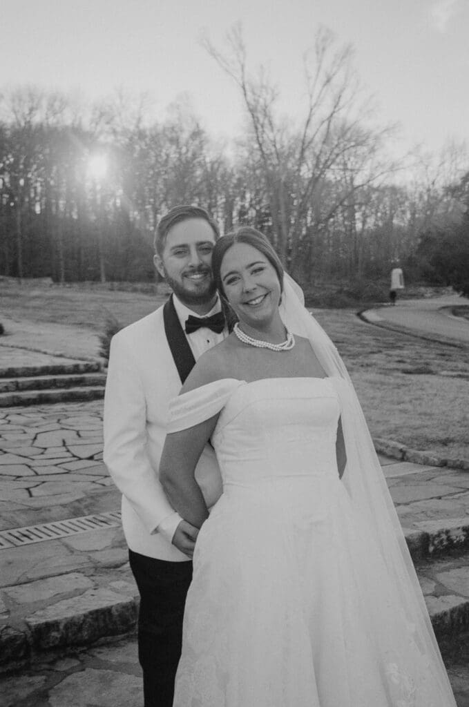 Choosing the right film stock — like Kodak Portra 400 — can define the entire mood of your wedding gallery.