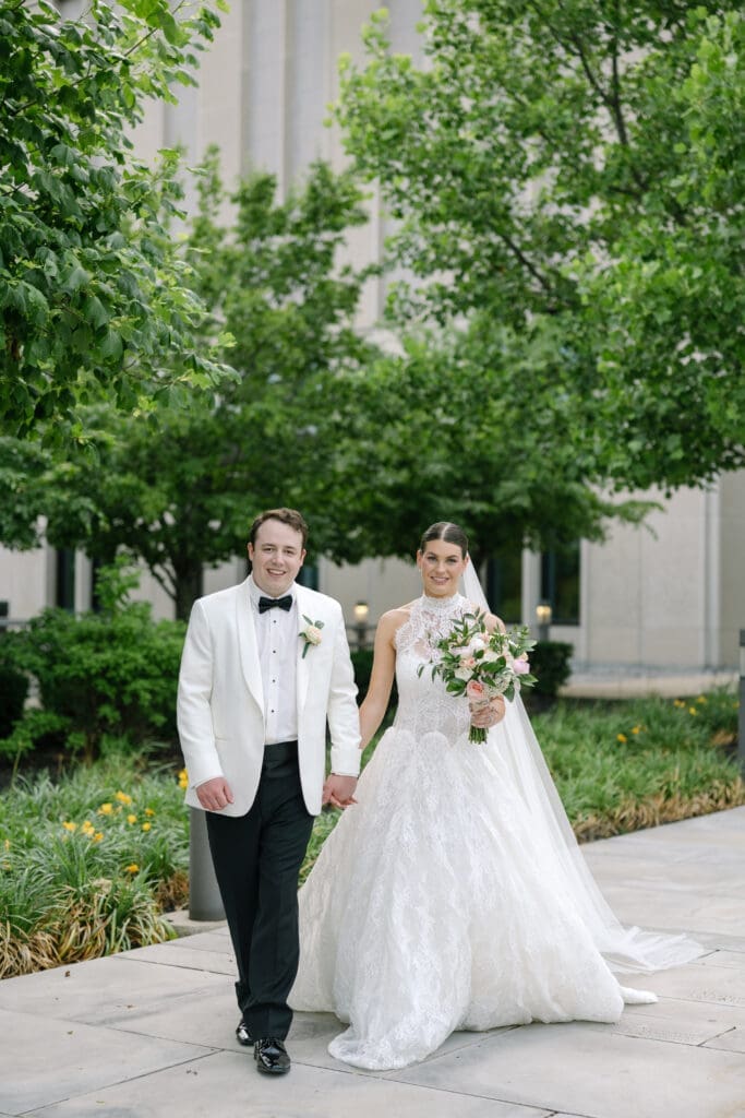 Romantic rainy day wedding portraits Nashville Tennessee photographer
