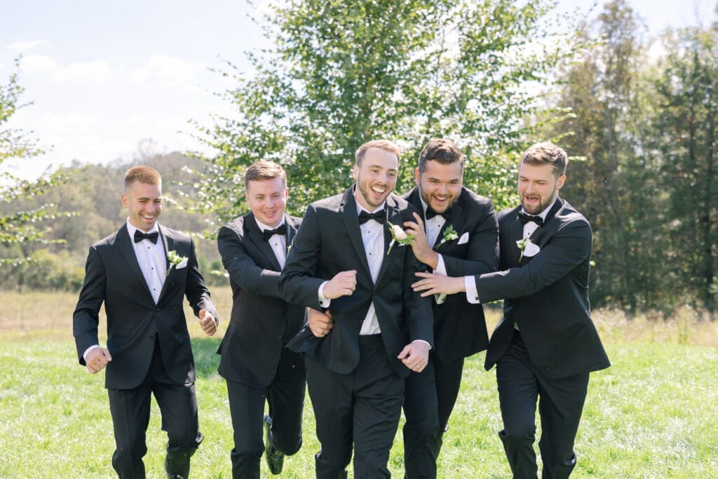groomsmen photos from A Fall Wedding at The Venue at Birchwood in Spring Hill, TN