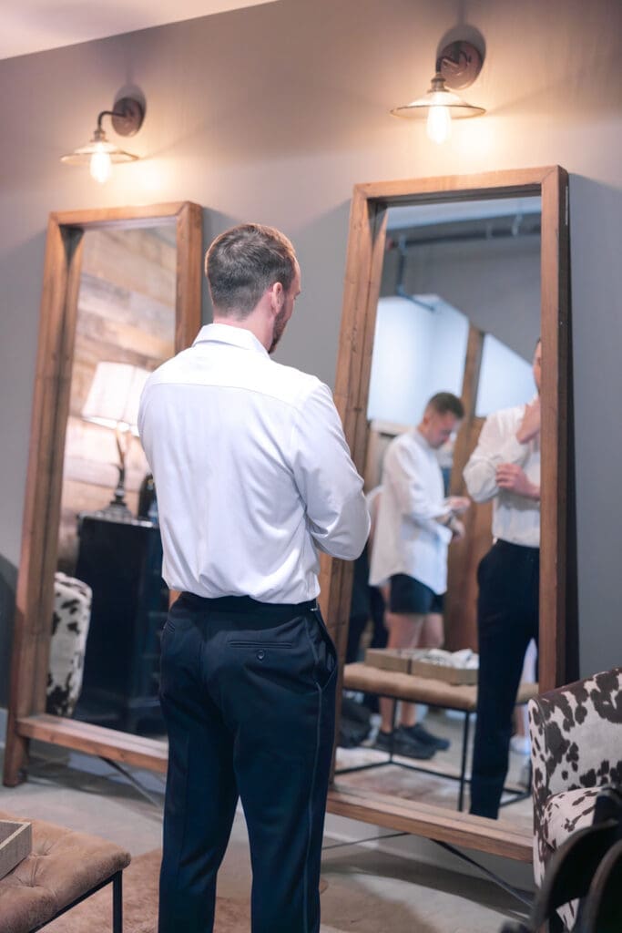 getting ready photo from A Fall Wedding at The Venue at Birchwood in Spring Hill, TN