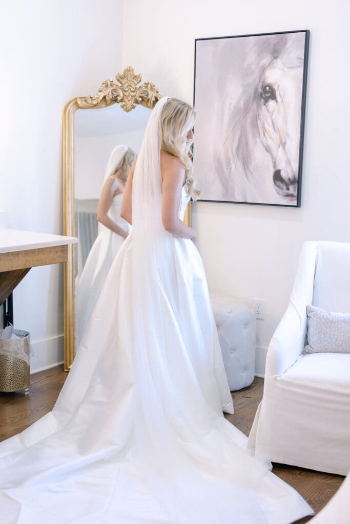 getting ready photos of the bride from A Fall Wedding at The Venue at Birchwood in Spring Hill, TN