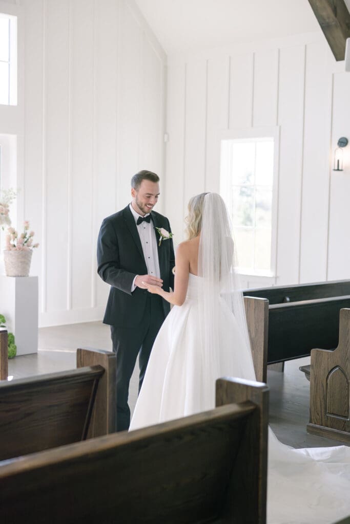 A Fall Wedding at The Venue at Birchwood in Spring Hill, TN with her gorgeous bouquet by Larson Floral Design Co