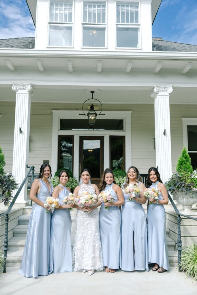garden wedding at cj's off the square in franklin, tn