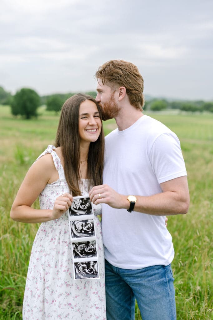 overcast maternity session at harlinsdale farms in franklin, tn