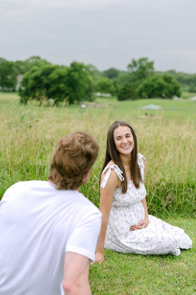 maternity photos in franklin, tn at harlinsdale farms