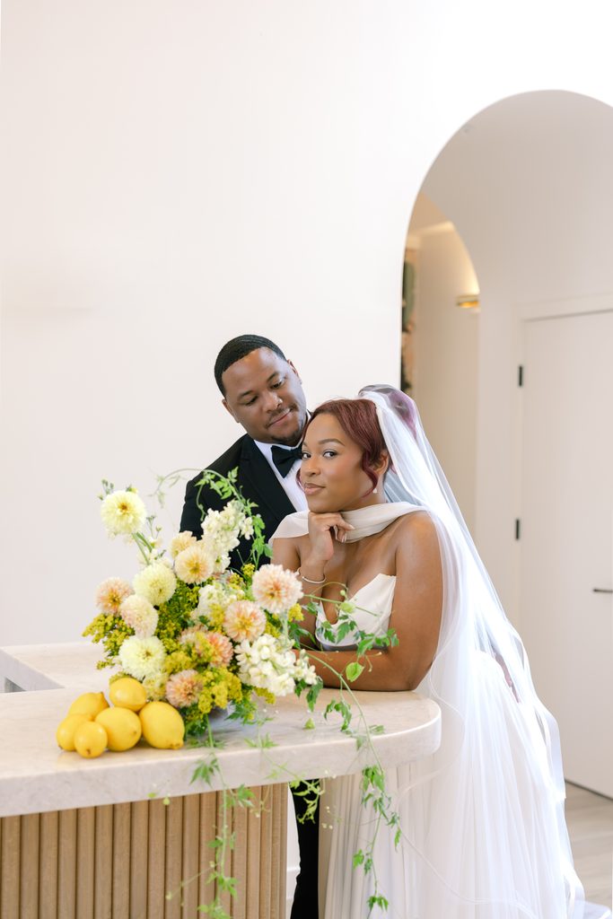 Editorial wedding detail photography showcasing summer heirloom color palette at The Elm Nashville